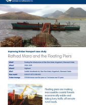 Improving Timber Transport Case Study: Rathad Mara and the Floating Piers 
